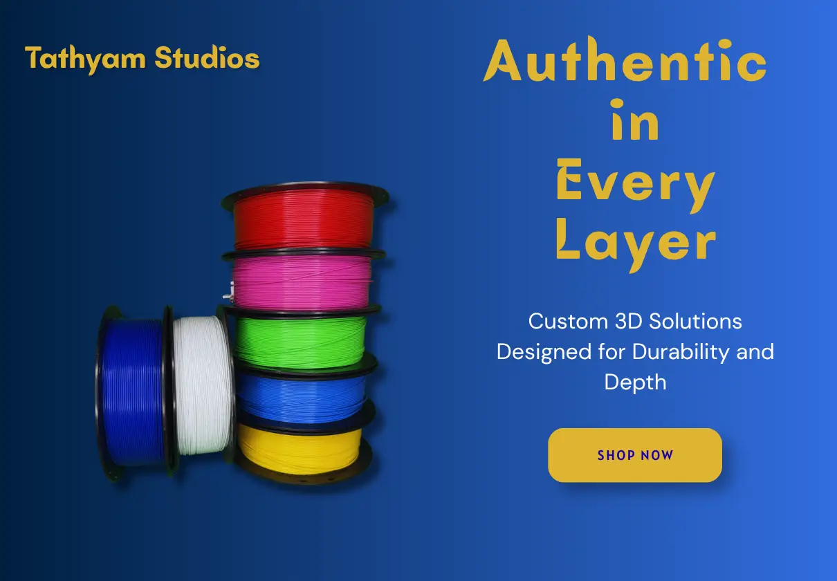 recision 3D printing materials used by Tathyam Studios