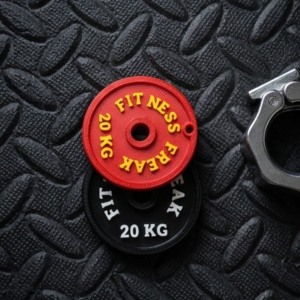 The PR Plate Keychain