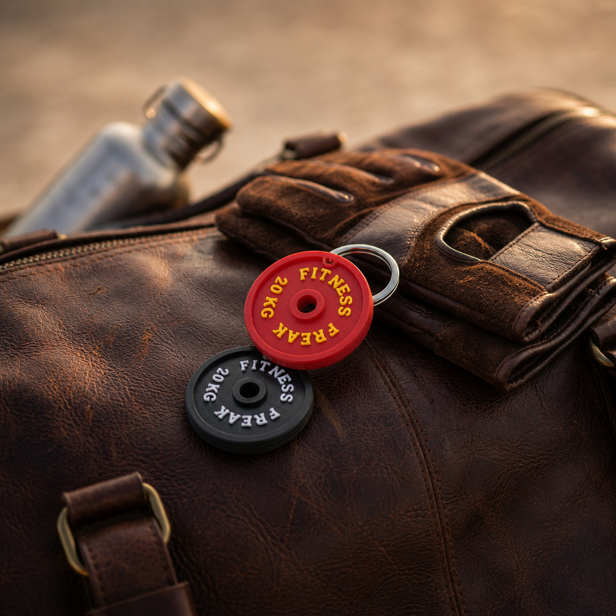 The PR Plate Keychain