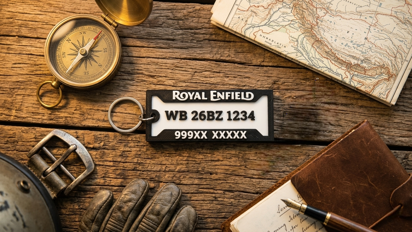 Tathyam Legend-Plate Keychain