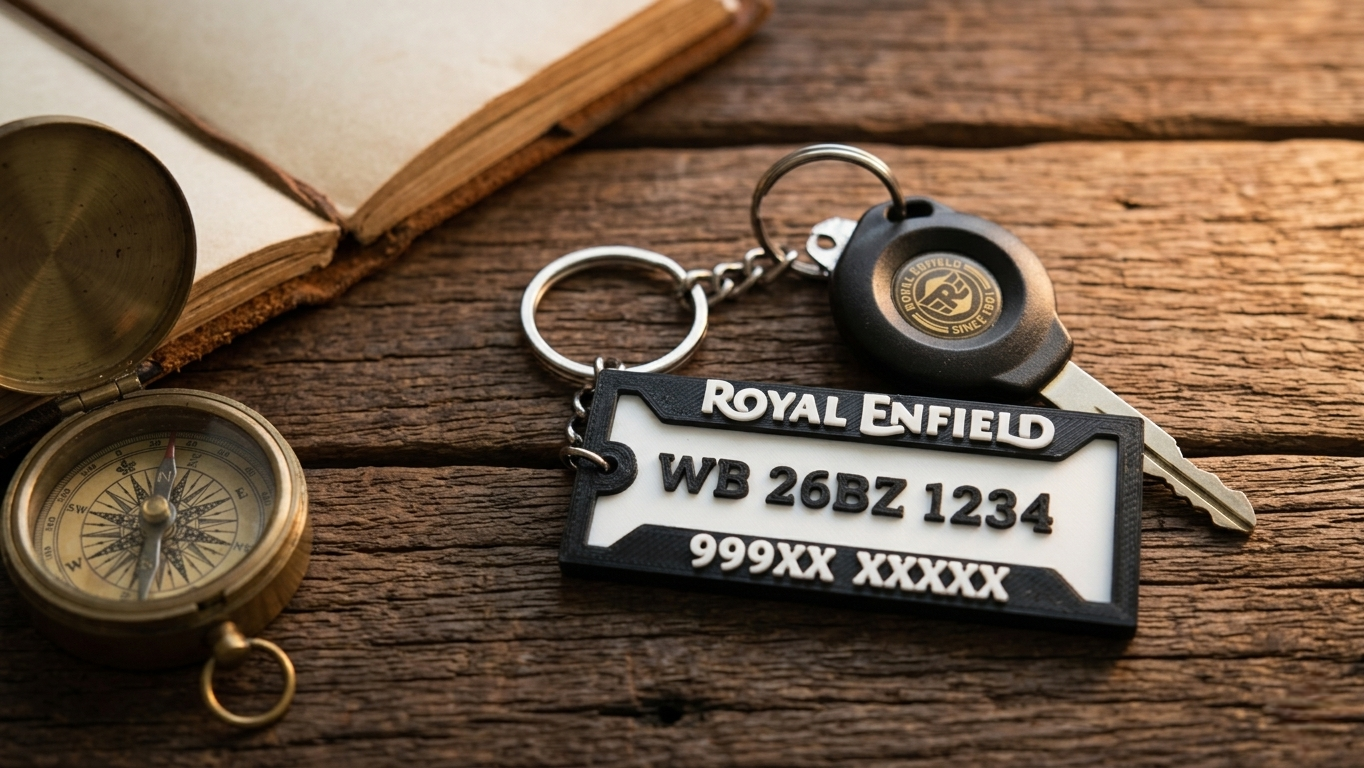 Tathyam Legend-Plate Keychain