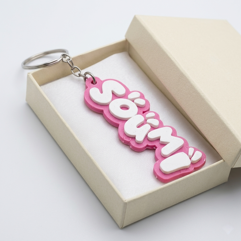 The Tathyam Name Tag Keychain