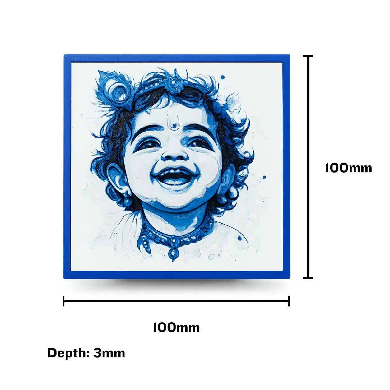 Baby Krishna — Divine Smile