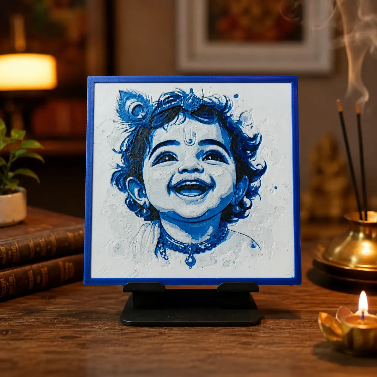 Baby Krishna — Divine Smile