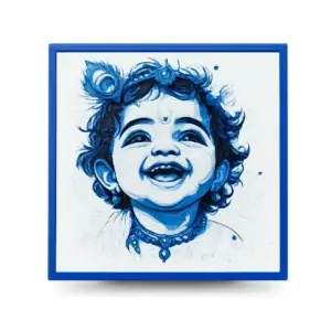 Baby Krishna — Divine Smile