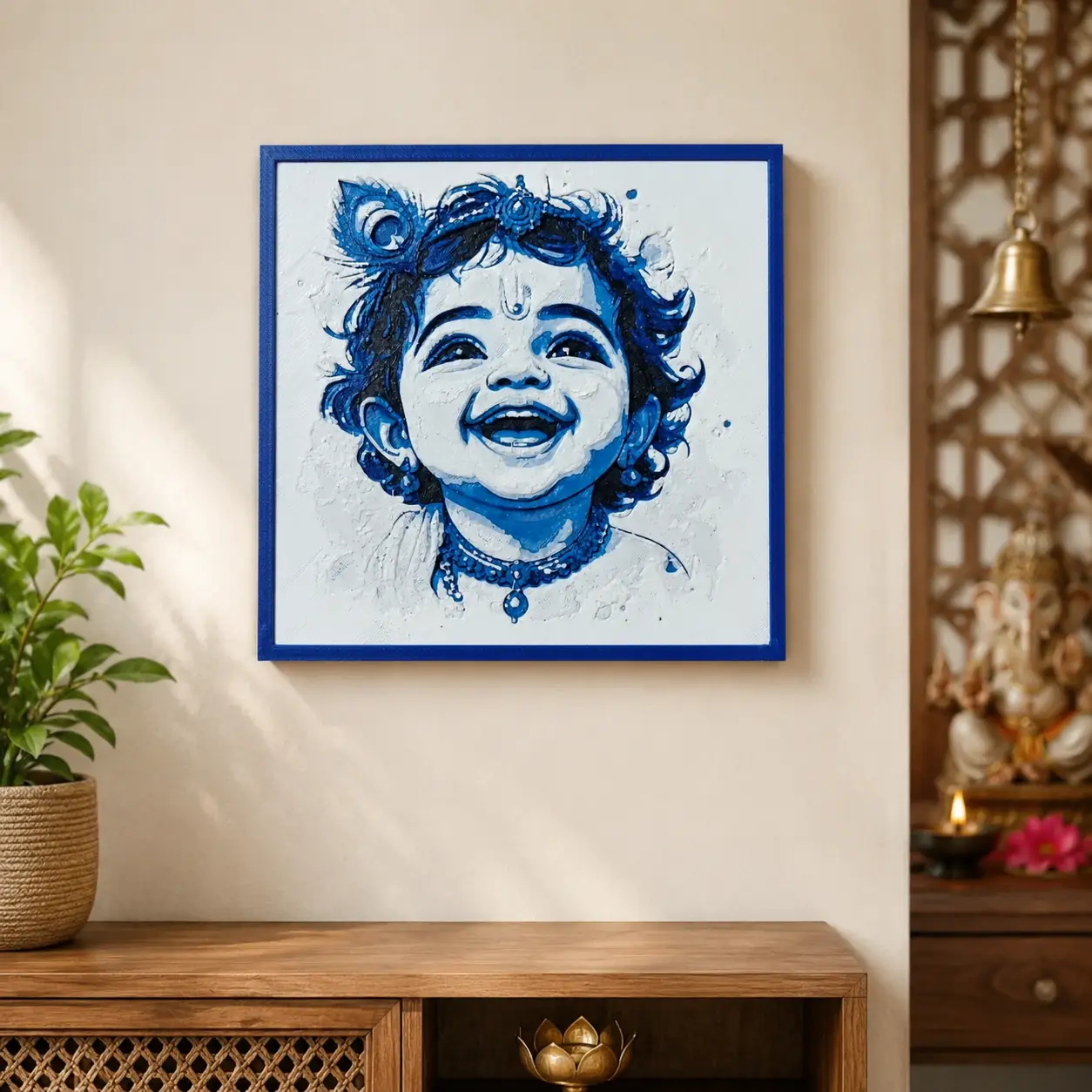 Baby Krishna — Divine Smile